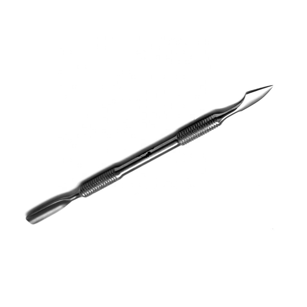 Nail Cuticle Pusher Stainless Steel Double Sided Nail Cleaner Manicure Pedicure Nail Pushers Size 6 