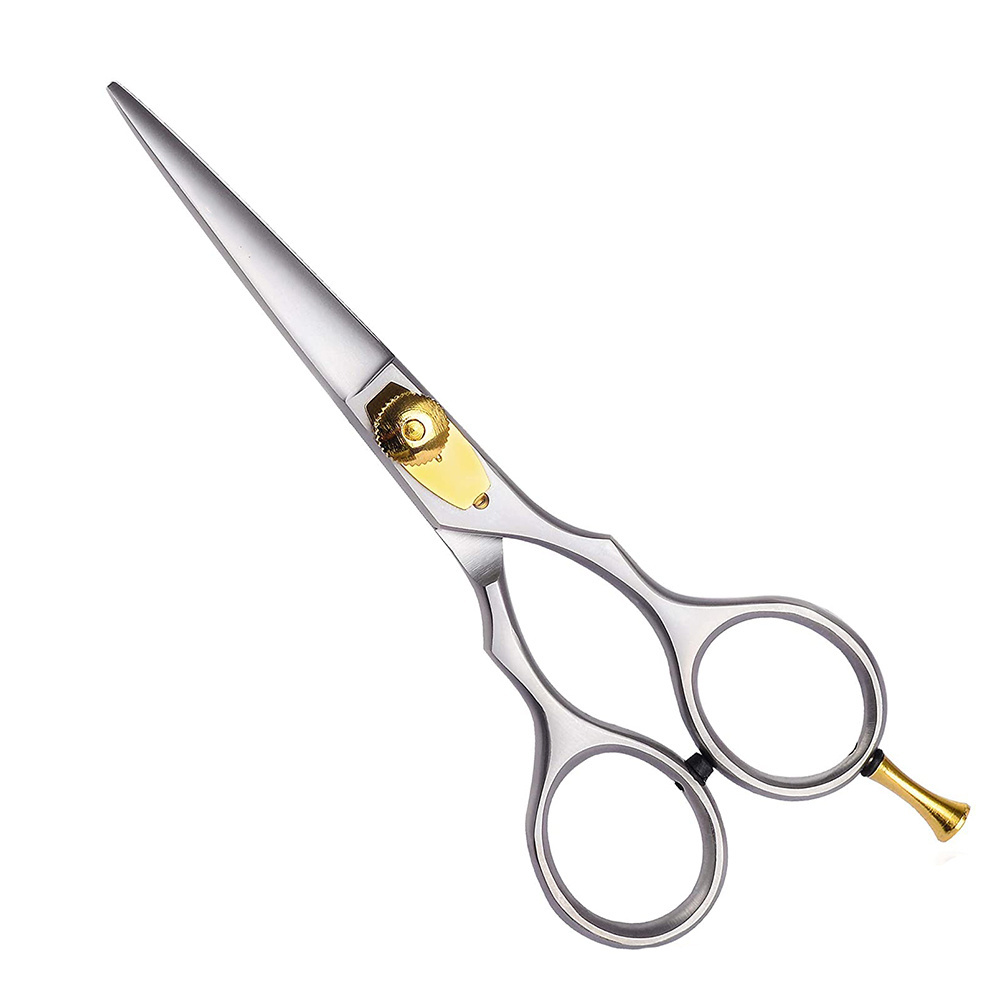 Professional Barber Hair Cutting Scissor Stainless Steel Material Straight 6 inches Hair Cutting Scissor