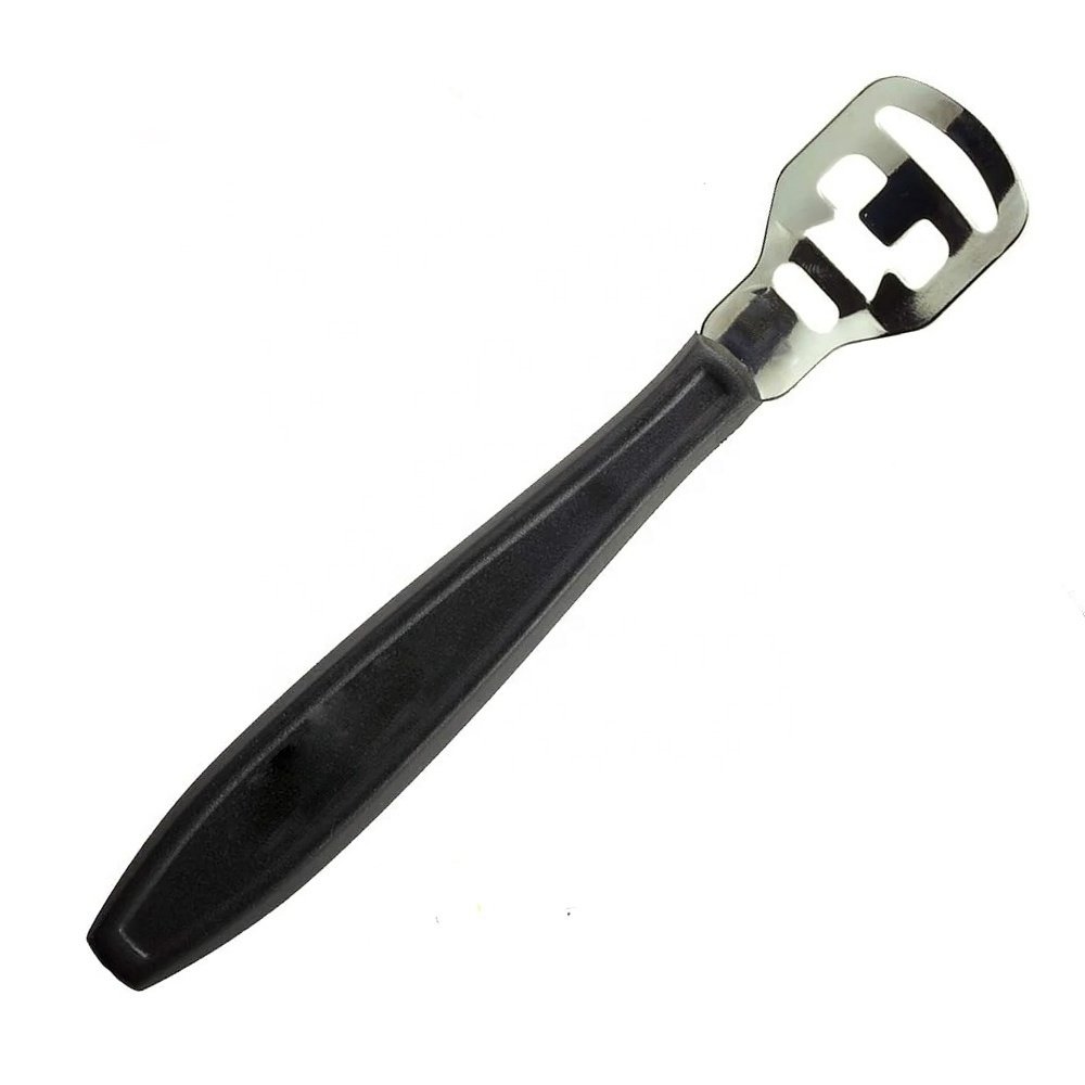 Corn Cutter Callus Hard Skin Remover Foot Rasp File Black Plastic Handle Corn Callus Shaver Hard Skin Remover