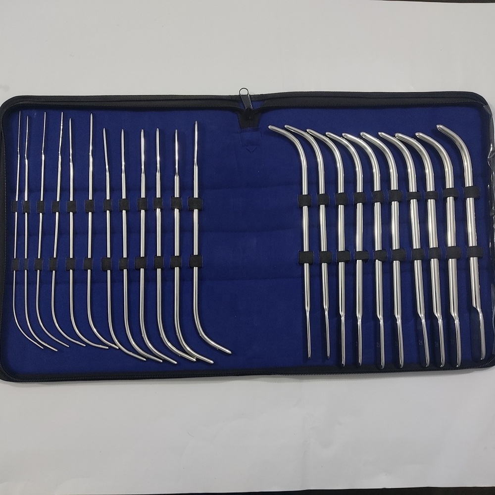 Stainless steel Urethral Dilators set high quality medical grade stainless steel  surgical instruments