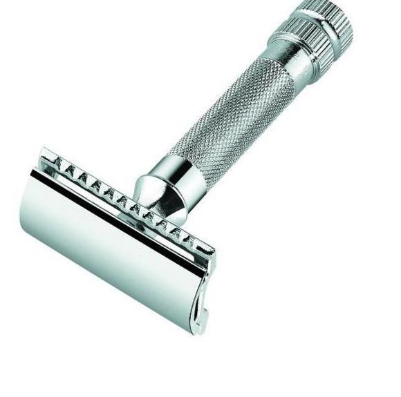 Stainless Steel Double Edge Razor Blade safety high grade surgical steel with long handle butterfly razor