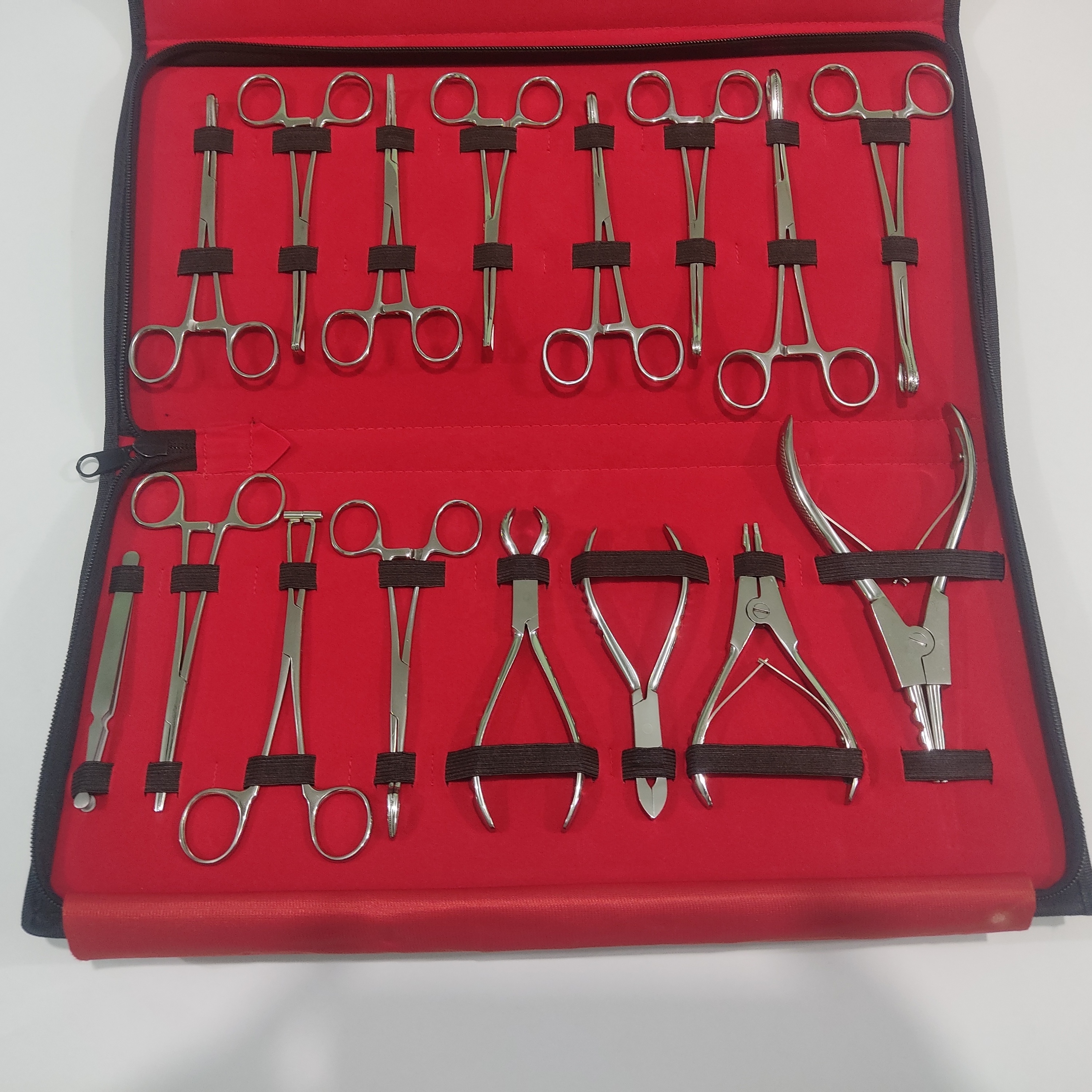 Body piercing tools kit of 16 pcs medical grade stainless steel made