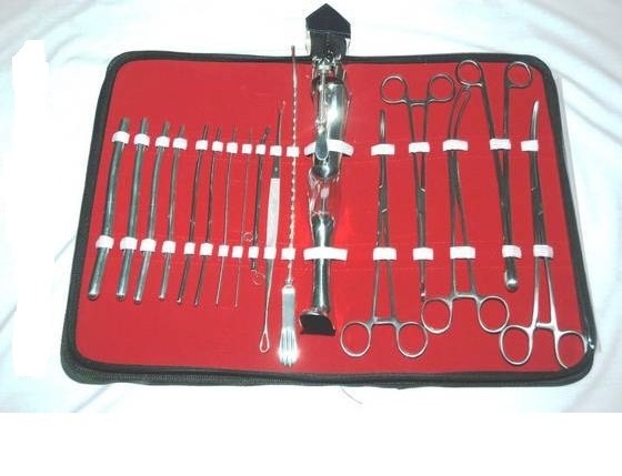 Gynecology Dilation and curettage Set Instruments