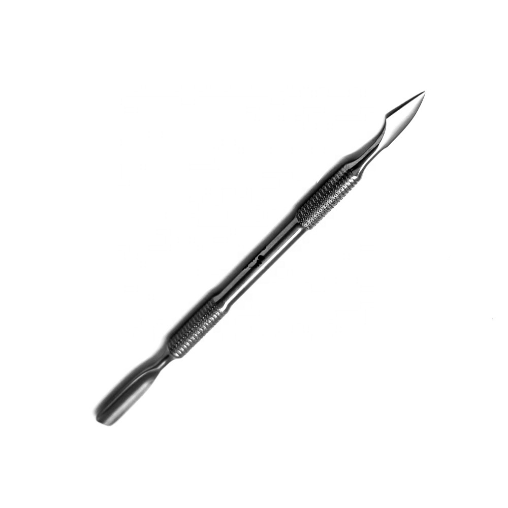 Nail Cuticle Pusher Stainless Steel Double Sided Nail Cleaner Manicure Pedicure Nail Pushers Size 6 