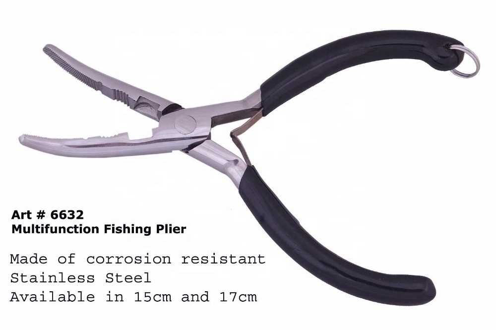 Multi functional fish pliers and cutters medical grade surgical hardened stainless steel made