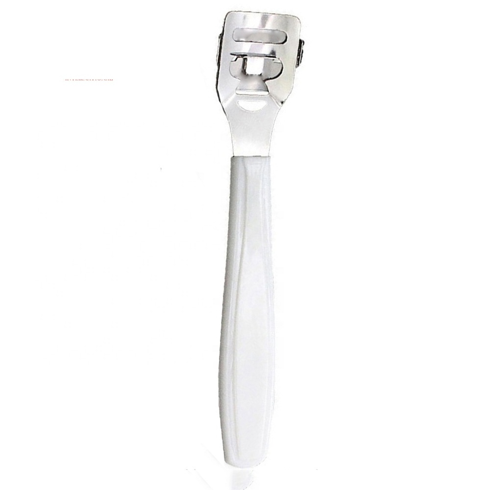 Beauty Foot Care Pedicure Callus Shaver Hard Skin Remover Plastic Handle Cuticle Corn Shaver Rasp Cutter Foot Files