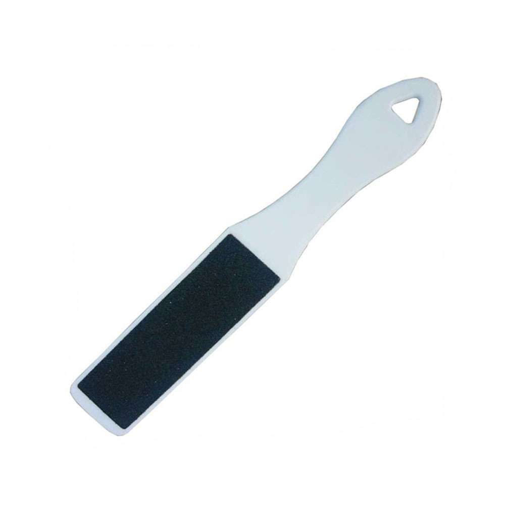 Single Side Plastic Handle Foot File Pedicure Sandpaper Foot File Foot Care Dead Rough Skin Callus Remover