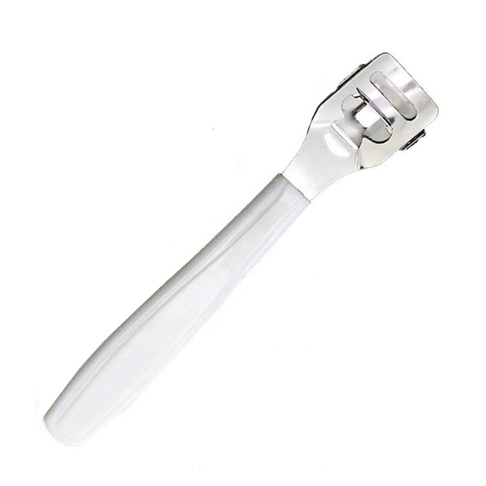 Beauty Foot Care Pedicure Callus Shaver Hard Skin Remover Plastic Handle Cuticle Corn Shaver Rasp Cutter Foot Files