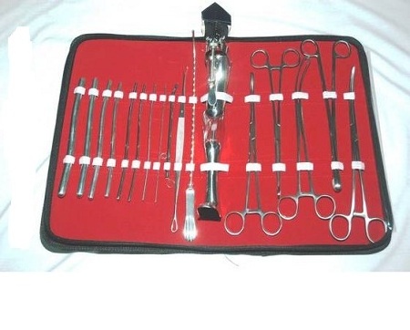 Gynecology Dilation and curettage Set Instruments