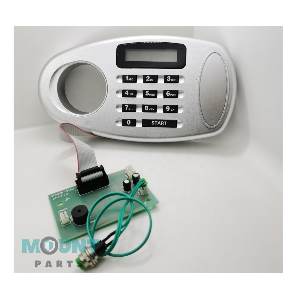 Display Panel Security Safes Door Lock Replacement with Parts