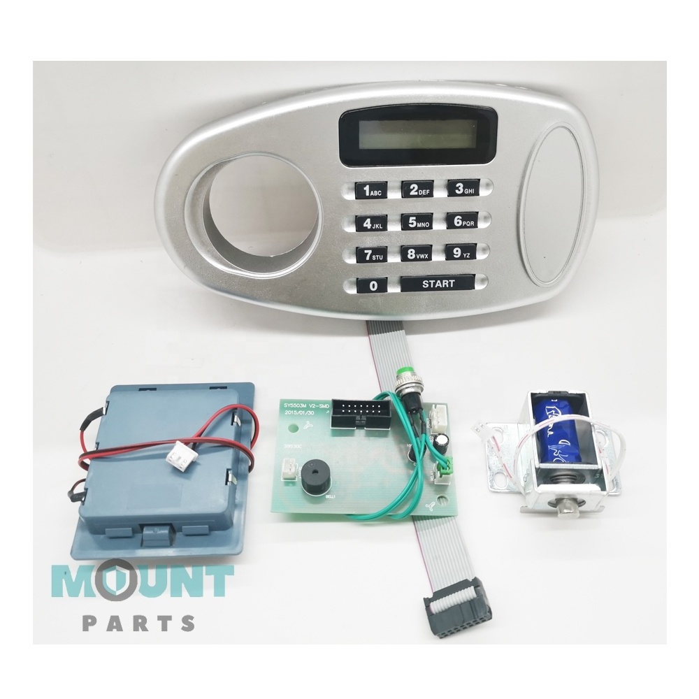 Display Panel Security Safes Door Lock Replacement with Parts