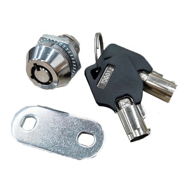 Wholesale Replacement Steel Tubular Cam Lock 2 Keys for Security Safes Drawers Cabinets