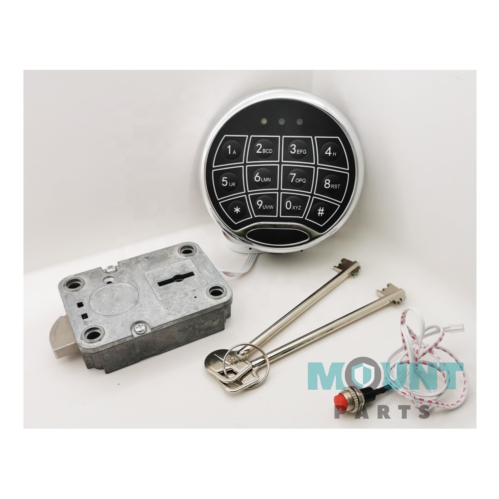 Old Style Password Access Steel Keypad Swing Bolt Lock Time Delay Available Replacement for Lagard Electronic Safe Lock