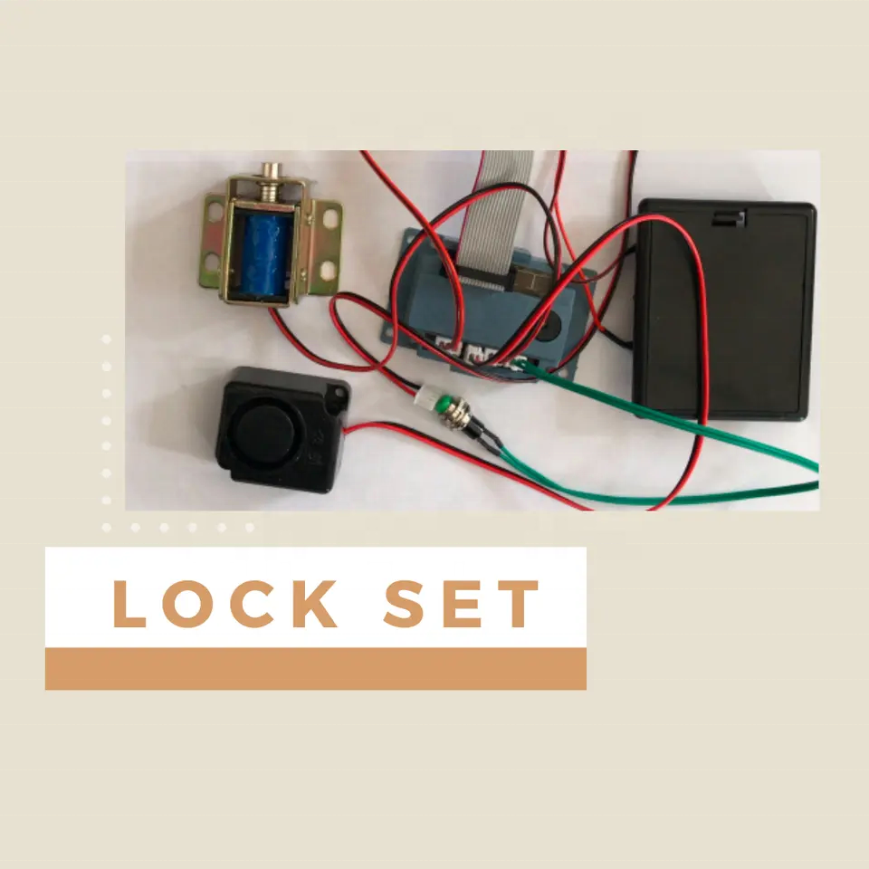 2023 China Design Light Golden Electronic Time Lock Battery Replacement Keypad Lock Kit For Safe Box, Cash Box