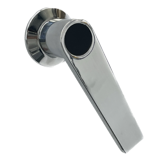 Wholesale Square Shaft Safe Handle Small L Shape Satin Chrome Steel Handle for Safe