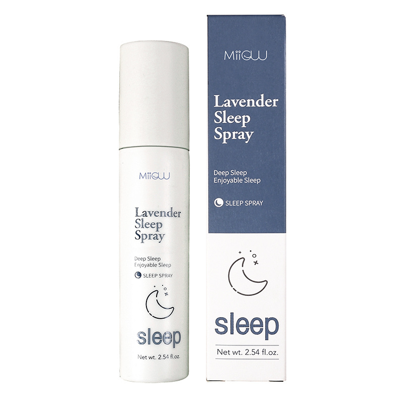 Private Label Lavender Deep Sleep Pillow Spray With Lavender Essential Oil For Smoothing Relaxing Rest