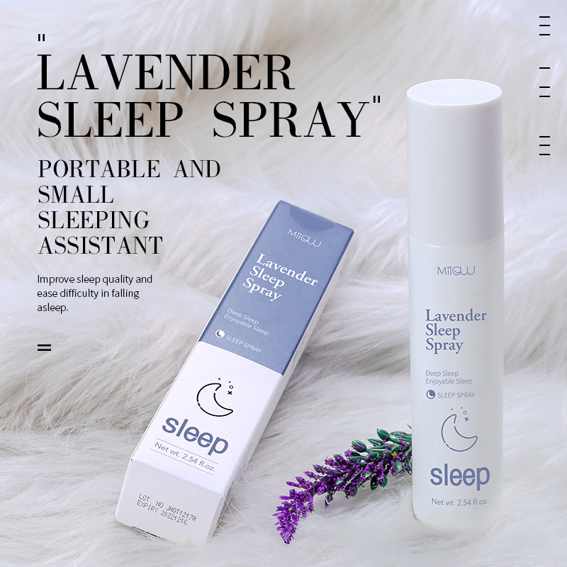 Private Label Lavender Deep Sleep Pillow Spray With Lavender Essential Oil For Smoothing Relaxing Rest