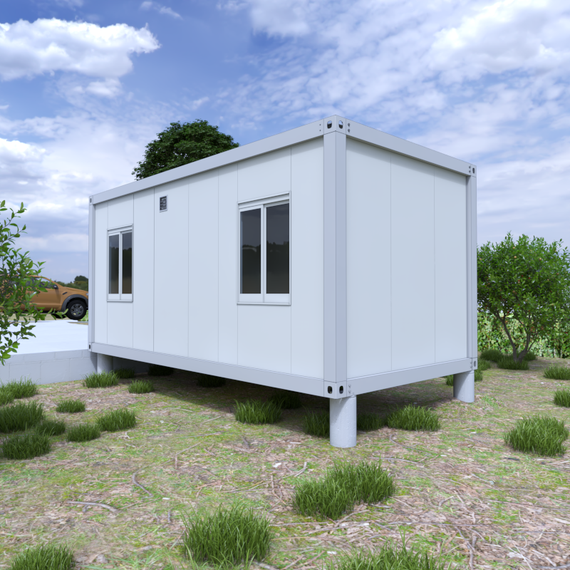 Modern Homes Studio Light Steel Cabin Garden Office Steel Frame Prefab...Garden Shed Villa Modular House