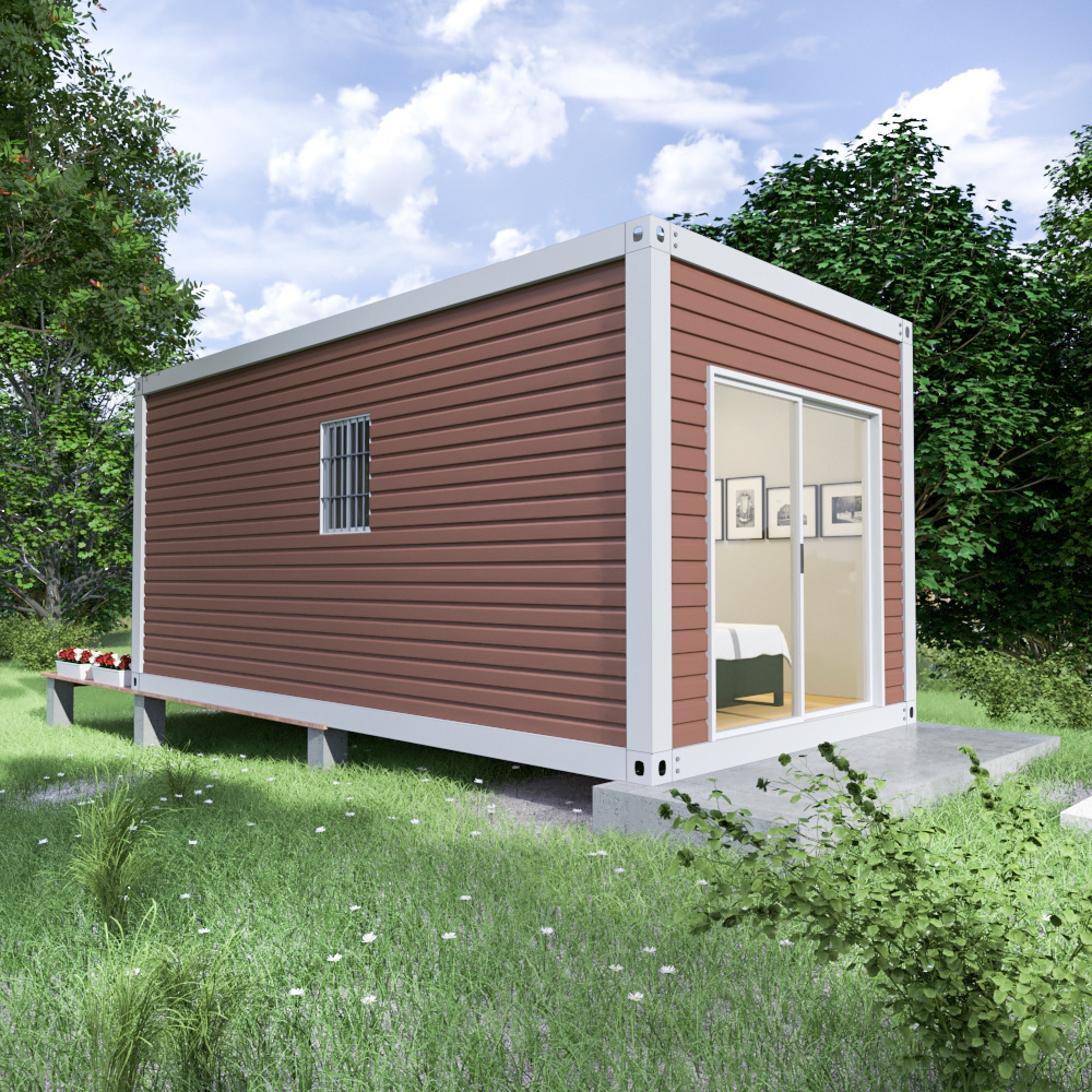 Modern Homes Studio Light Steel Cabin Garden Office Steel Frame Prefab...Garden Shed Villa Modular House