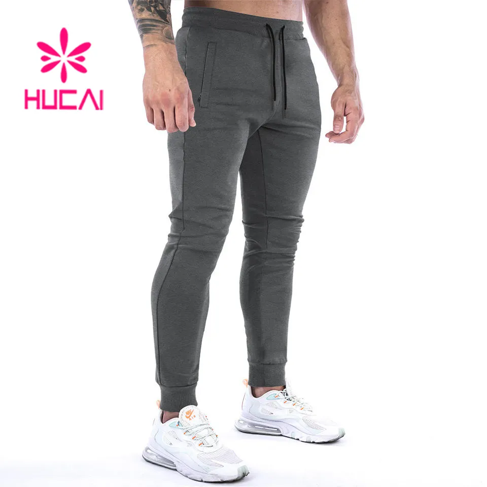 Custom Men Private Label High Quality Cotton Spandex Sweatpants Gym Fitness Workout Active Wear Jogger Wholesale