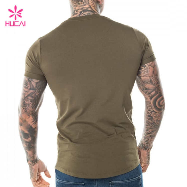 OEM Sports Wear Gym T Shirt Men Custom Clothing Manufacturers Wholesale