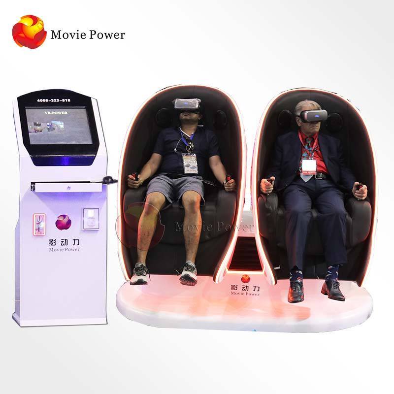 Movie Power immersive cinema educational equipment amusement park VR Sharks 2 seats simul game Simulator