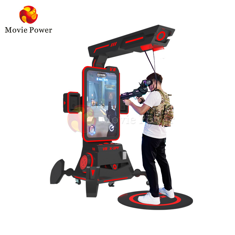 Coin Operated Game 1 player Virtual Reality Shooting Interactive Simulator Game Arcade Machine Gun