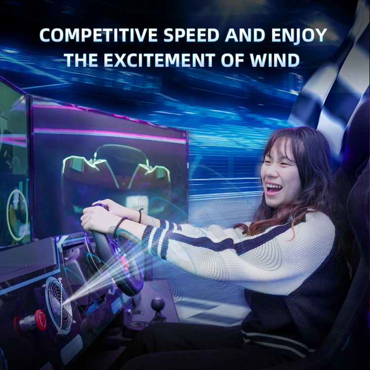 simulator driving car racing virtual reality 9d racing motion simulator video game simulator