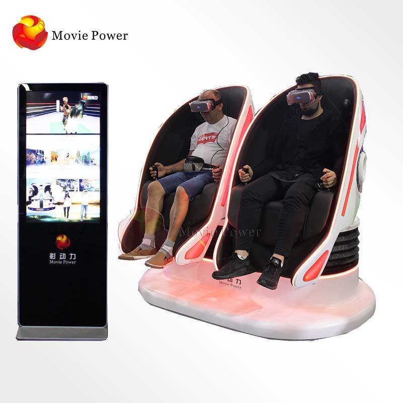 Movie Power immersive cinema educational equipment amusement park VR Sharks 2 seats simul game Simulator