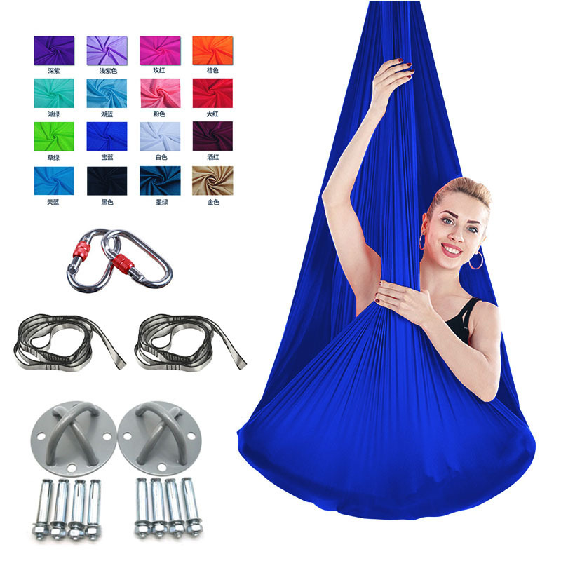 4-piece fitness yoga aerial hammock aerial yoga hammock