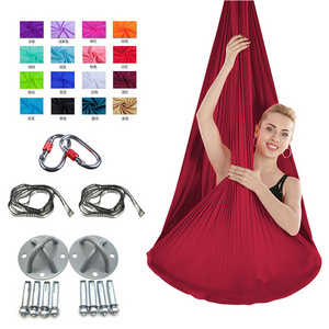 Aerial Yoga Hammock Trapeze Sling Hanging Indoor Yoga Swing