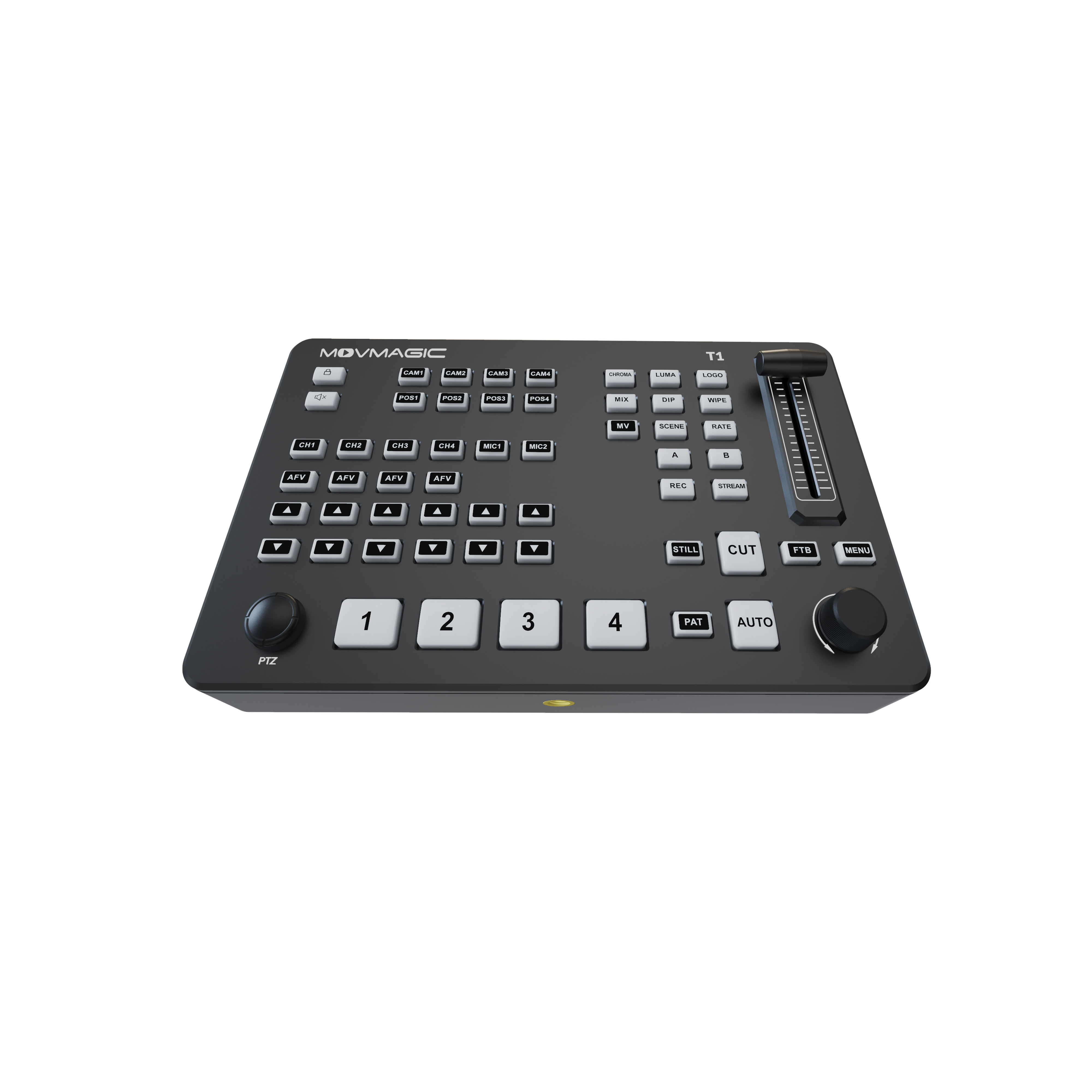 multi camera 4k input video switcher live streaming broadcast joystick control studio mixer video camera switcher