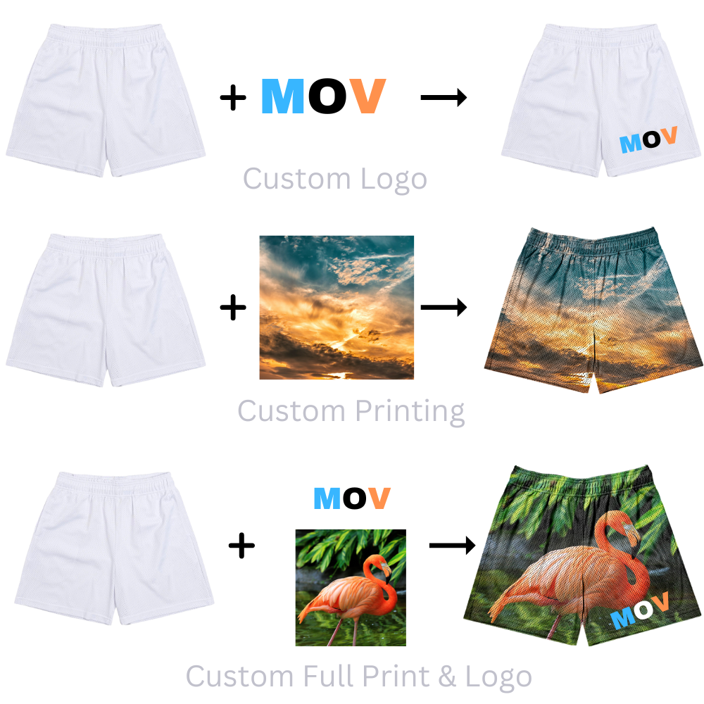 Customized Logo Unisex short shorts Summer orange and black shorts Trunk Streetwear blank basketball shorts wholesale