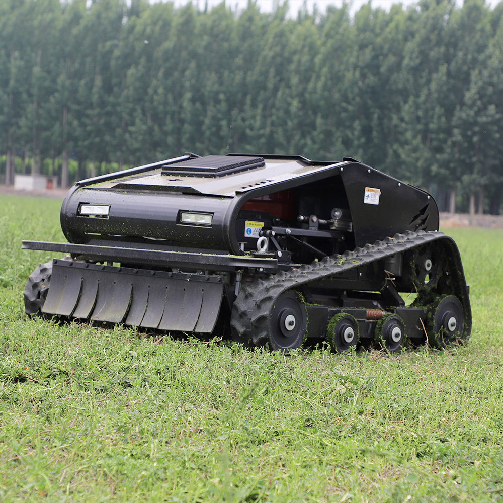 Original New Arrival!  Agricultural And Forestry Equipment Robot zero turn Crawler Gasoline Remote Control Lawn Mower