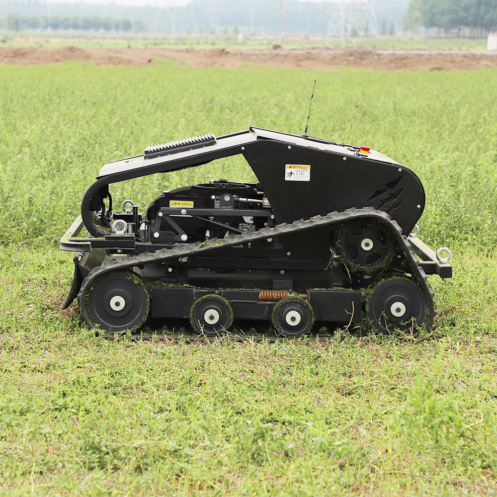 Original New Arrival!  Agricultural And Forestry Equipment Robot zero turn Crawler Gasoline Remote Control Lawn Mower