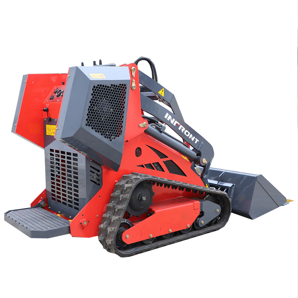 skid steer loader cheap price and high quality and attachments such as auger stump grinder for sale