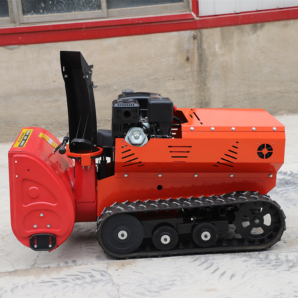 Group buying robot snow blower small remote control snow blower machine 4 wheel drive tractor with snow blower