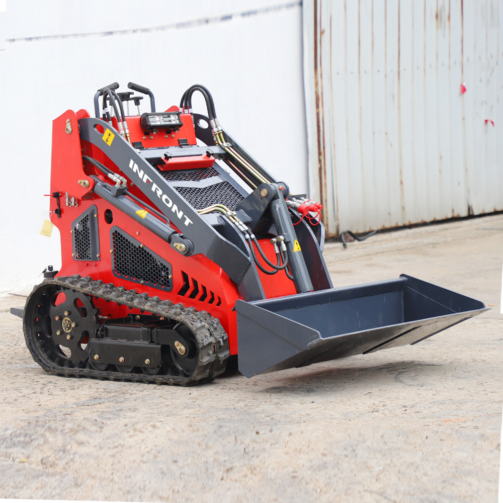 skid steer loader cheap price and high quality and attachments such as auger stump grinder for sale