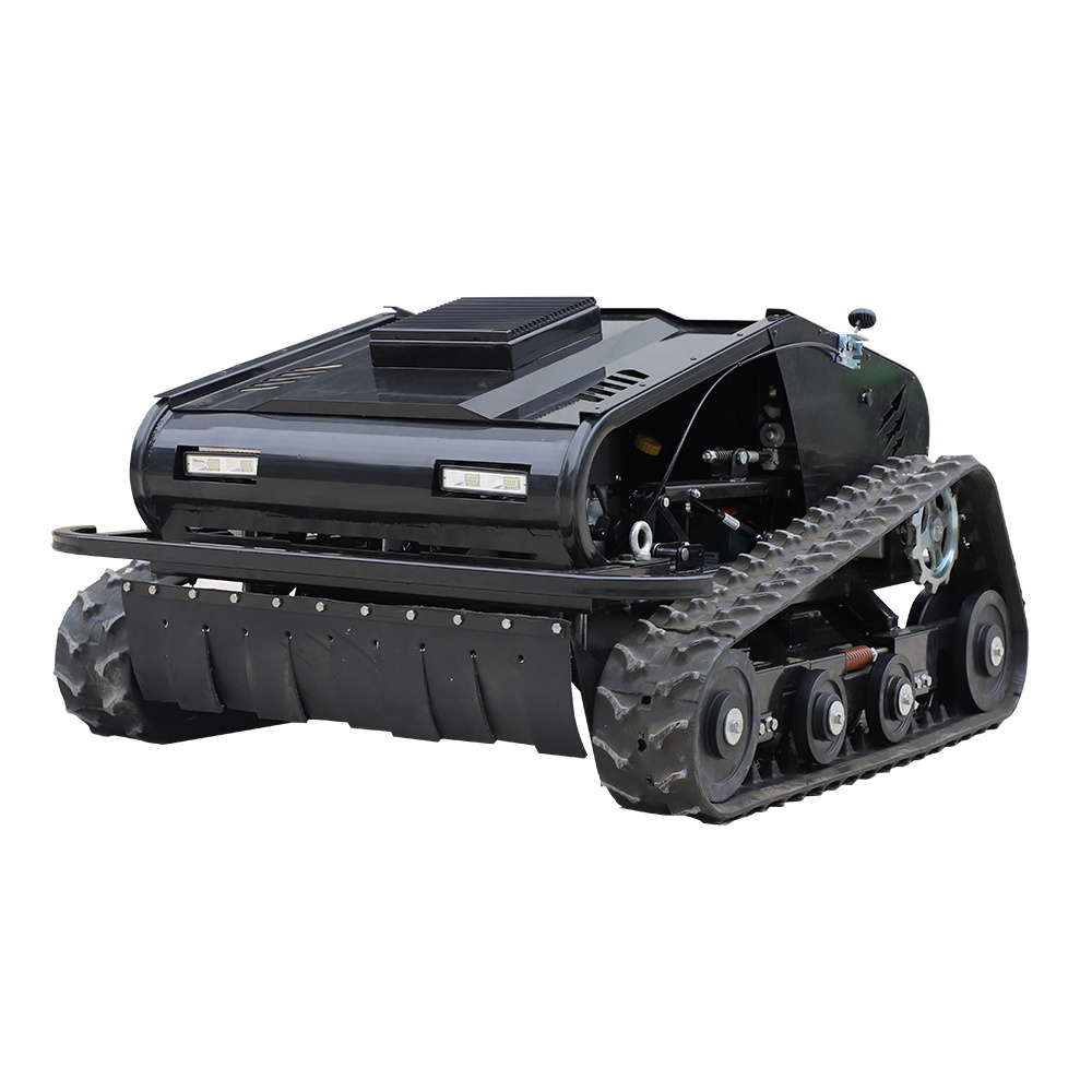 Free shipping!!!crawler remote control lawn mower Paddy Field 800mm cutting width radio remote controlled Crawler Brush Cutter