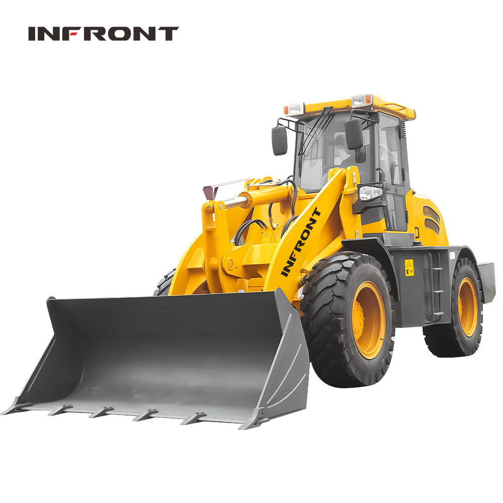 Small Loader Shovel Truck 1.5Ton Wheel Mini Loader Compact Track Loaders