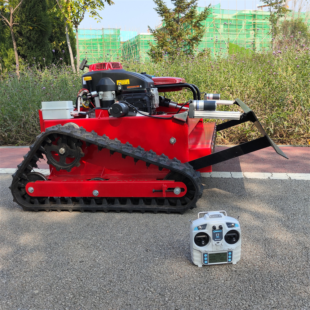 High Quality Electric Remote Control Lawn Mower 16-HP Grass Trimmer Crawler Grass Cutting Machine Robot Lawn Mower