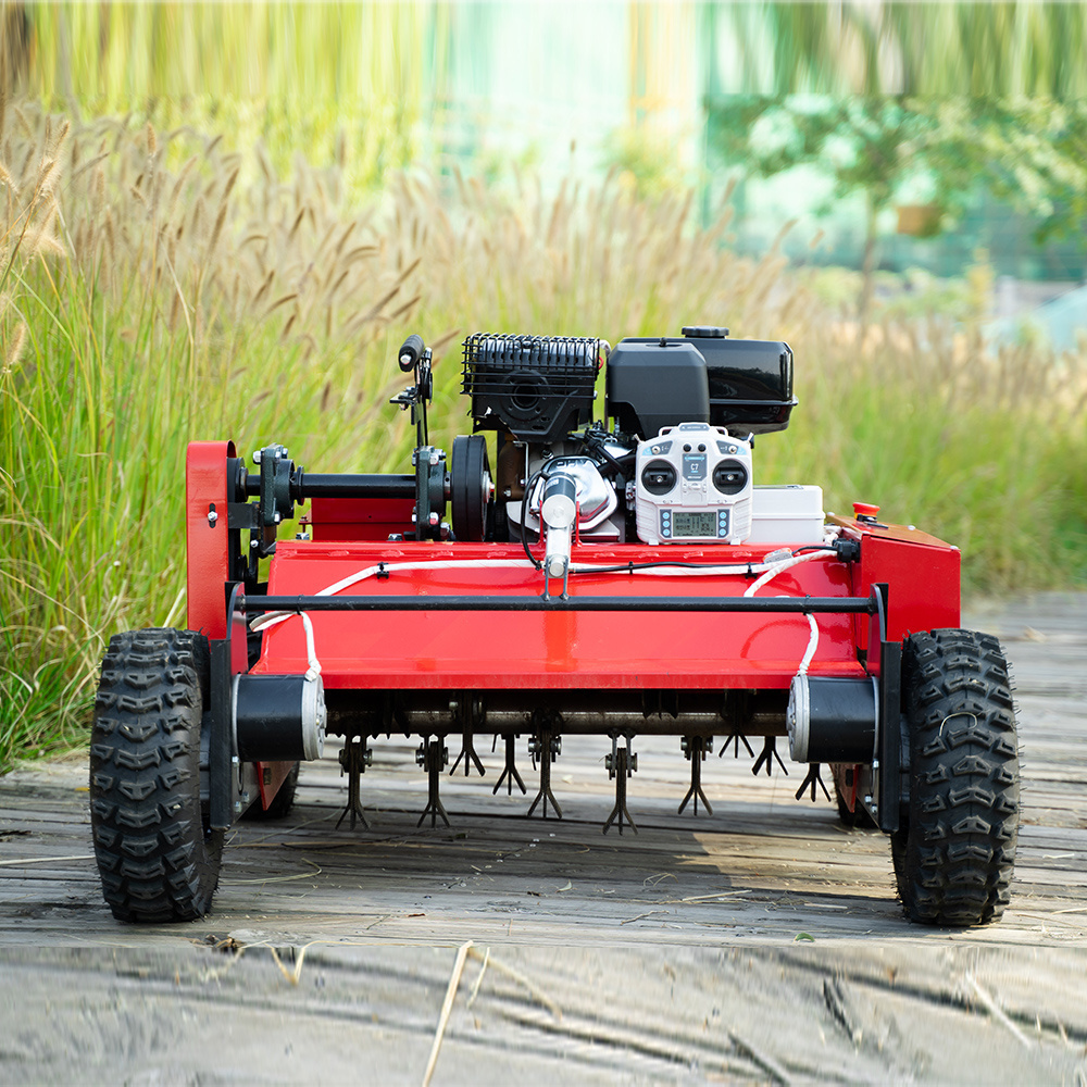 Smart Remote Control Mower For Slopes Rc Lawn Mower Zero Turn Flail Lawn Mower For Sale