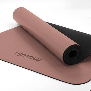 Eco-friendly yoga mats matt manufacturer, fitness mat de yoga mate yogamat, custom printed durable pu natural rubber yoga mat