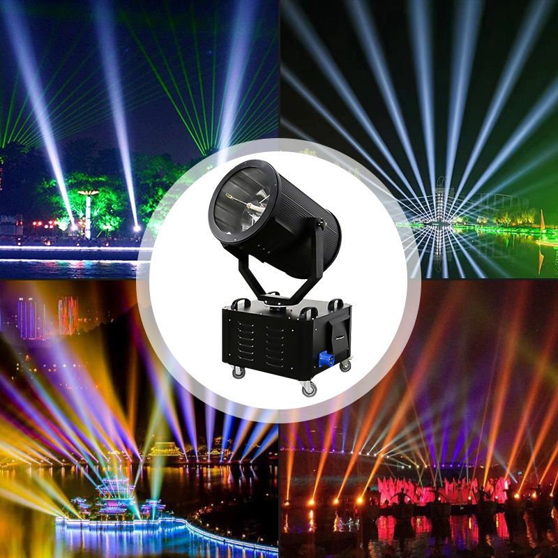 Skyrose Powerful IP65 Outdoor Sky Super Beam Projector Search Light Waterproof Cannon Searchlight