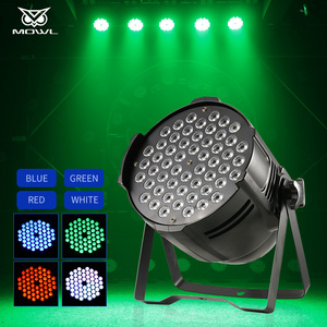 MOWL 54*3w 54x3w RGB 3in1 DMX Stage Light High Power LED 54pcs Stage Par Light Spotlight