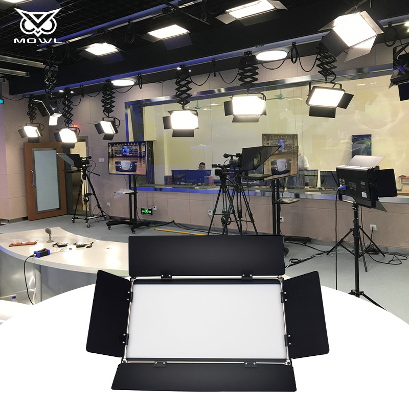 MOWL Professional Audio Video Lighting Equipment DMX512 Soft LED Video Panel Light for Stage TV Studio Photography