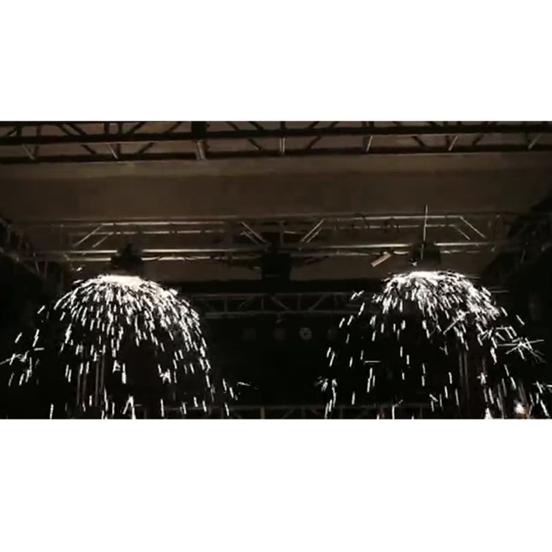 New Design 400W Hanging Upside Down Cold Pyro Fountain Machine Waterfall Fireworks for Wedding Party