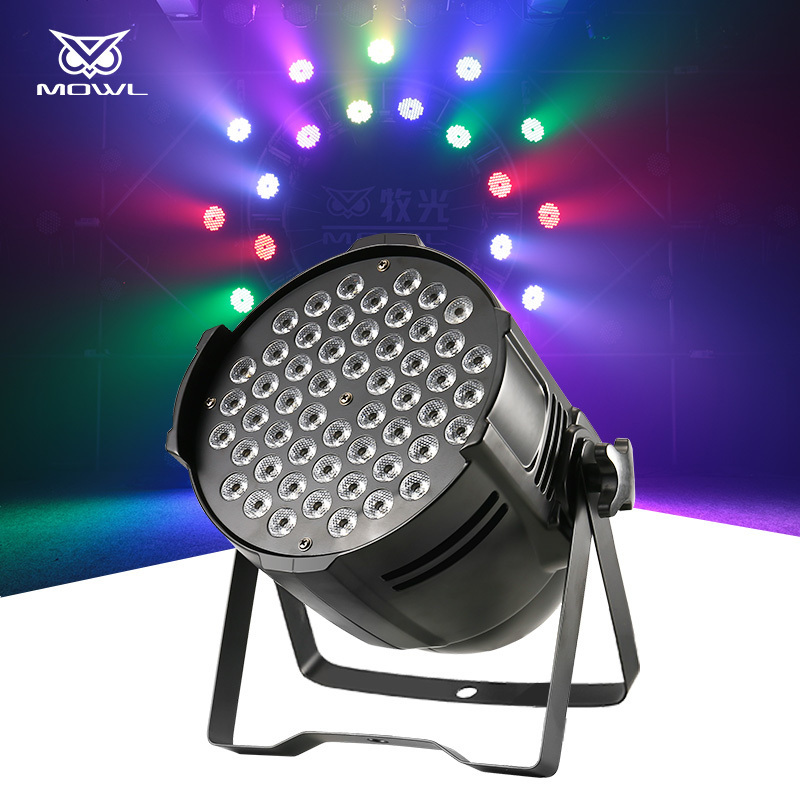 MOWL 54*3w 54x3w RGB 3in1 DMX Stage Light High Power LED 54pcs Stage Par Light Spotlight