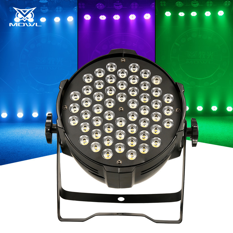 MOWL 54*3w 54x3w RGB 3in1 DMX Stage Light High Power LED 54pcs Stage Par Light Spotlight