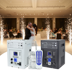 Wedding Supplies Indoor Remote Control Electronic Sparkler Pyro Cold Stage Fireworks Fountain Spark Machine 3m 30s